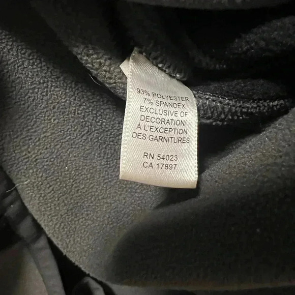 Banana Republic Jacket Men’s Large Gray Soft Shell 1/4 Zip Pocket Mock Neck - Picture 7 of 8